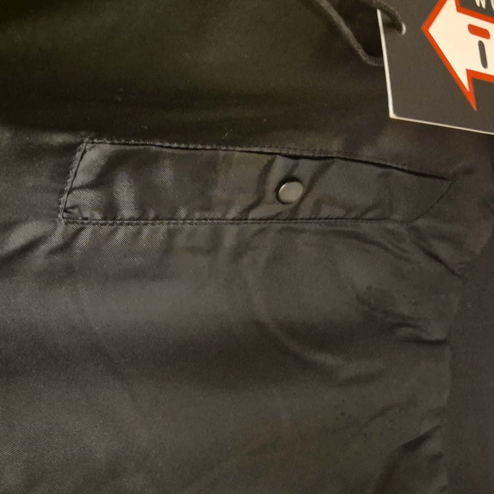NEW! Troop Black Bomber Jacket with Ace Patch High Roller Large - Picture 6 of 11